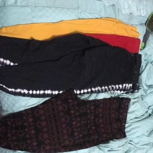 Four pairs of size 3 torrid leggings
